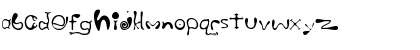Download Posoinous Type Regular Font Lowercase Preview