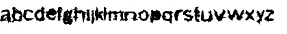 Download Prickly Regular Font Lowercase Preview