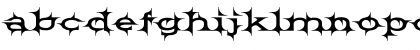 Download Pulled Nodes Regular Font Lowercase Preview