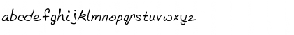 Download PVC Regular Font Lowercase Preview