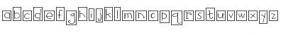 Download CK Fun Boxes Regular Font Lowercase Preview