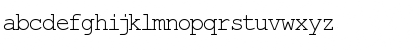 Download Type Writer Regular Font Lowercase Preview