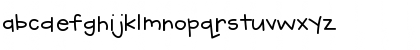 Download CK Handprint Regular Font Lowercase Preview