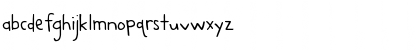 Download CK Higgins Handprint Regular Font Lowercase Preview