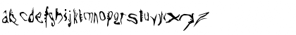 Whisper 2 Regular Font Lowercase Preview