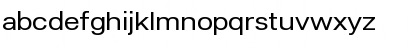 Download Lunchtype24 Expanded Regular Font Lowercase Preview