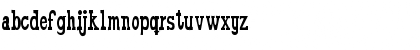Download WorldsFinest Normal Font Lowercase Preview