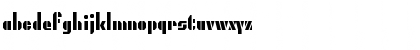 Download President Gas Regular Font Lowercase Preview