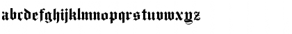 Download ProgressiveText Regular Font Lowercase Preview