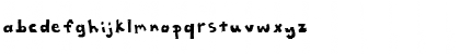 Download RattyTatty Medium Font Lowercase Preview