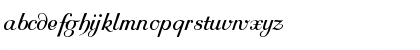 Download Rundkursiv Regular Font Lowercase Preview