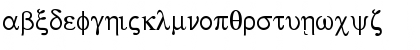 Download Sgreek Normal Font Lowercase Preview