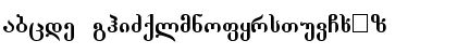Download TbilisiText Regular Font Lowercase Preview