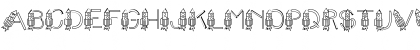 Download CK Rocket Ships Regular Font Lowercase Preview