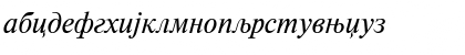 Download Times Roman Cirilica Italic Font