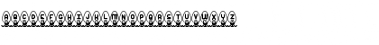 Download Xmas Lights (BRK) Regular Font Lowercase Preview