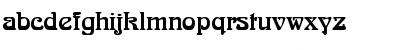 Download YUArnoldBckln Regular Font Lowercase Preview