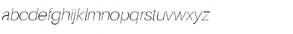 Download Aileron UltraLight Italic Font Lowercase Preview