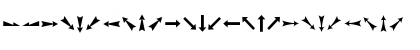 Download Arrows ADF Regular Font Lowercase Preview