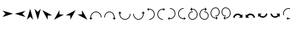Download Arrows Regular Font Lowercase Preview
