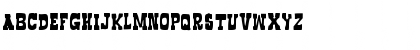 Download Boncegro FF 4F Regular Font Lowercase Preview