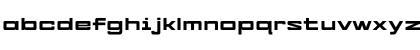 Download CYBER FREIGHT Normal Font Lowercase Preview