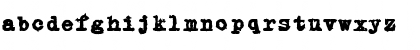 Download CK True Type Bold Font Lowercase Preview