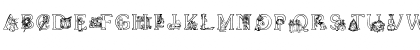 Download XmasAlpha Regular Font Lowercase Preview