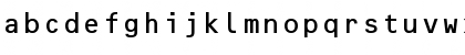 Download OCR B MT Regular Font Lowercase Preview