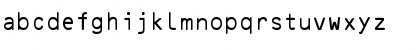Download OCR-B Regular Font Lowercase Preview