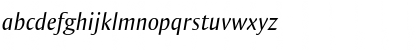 Download Ogirema Italic Font Lowercase Preview
