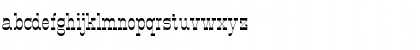 Download OK Corral Regular Font Lowercase Preview