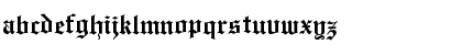 Download Old English ATT Regular Font Lowercase Preview