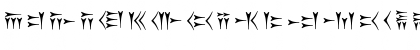 Download Old Persian Cuneiform Regular Font Lowercase Preview