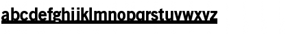 Download OldSansBlackUnderline Regular Font Lowercase Preview