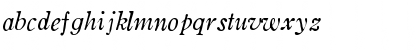 Download Oldstyle Italic HPLHS Font Lowercase Preview