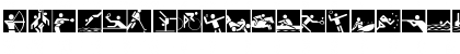 Download Olympicons 2 Regular Font Lowercase Preview