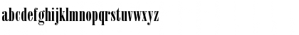 Download OPTIPosterBodoni-Compr Regular Font Lowercase Preview
