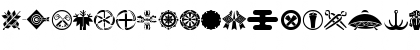 Download Oriental Icons III Regular Font Lowercase Preview