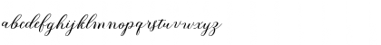 Download Bridget Script Regular Font Lowercase Preview