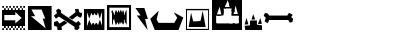 Download Ork_Clan_Glyphs Bold Font Lowercase Preview