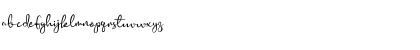 Download bridgetown Regular Font Lowercase Preview