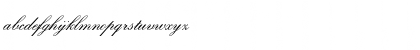 Download Classic Script MN Regular Font Lowercase Preview