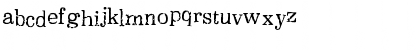 Download Oxeran Regular Font Lowercase Preview