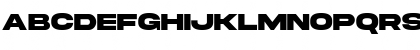 Download Akira Expanded Super Bold Font Lowercase Preview
