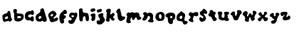 Download Alphabit Soup Regular Font Lowercase Preview