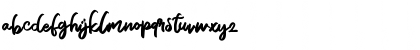 Download Alya FREE Regular Font Lowercase Preview