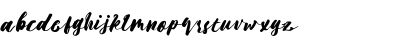 Download Amelia Free Regular Font Lowercase Preview