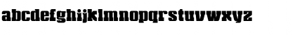 Download Amoba Regular Font Lowercase Preview