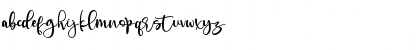 Download Angelynn Regular Font Lowercase Preview